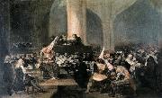 Francisco Jose de Goya The Inquisition Tribunal USA oil painting reproduction